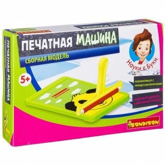 Французские опыты Науки с Буки Печатная машина EK-JD017/ВВ2591