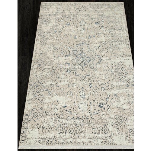 Ковер MIKONOS F584AH CREAM / D.BLUE 2x2.9 м. ворс 8мм.