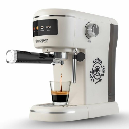 Кофеварка рожковая электрическая Endever Costa-1096 1400 Вт 15 Бар 1л 9990₽