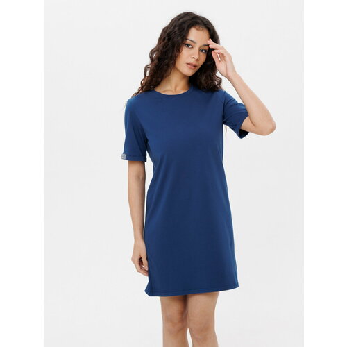 Платье LINGEAMO, размер 50-52, синий платье lingeamo размер 50 52 хаки