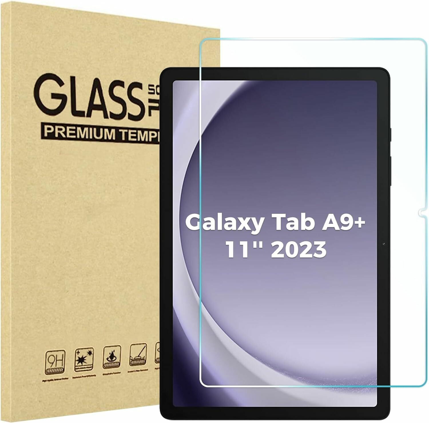Защитное стекло на планшет Samsung Tab A9 Plus/SM-X210/SM-X215