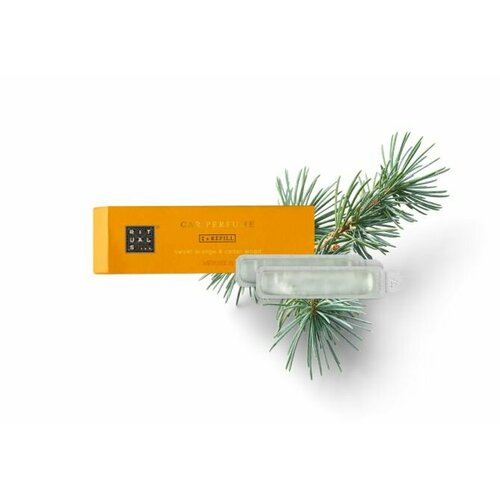 Сменные блоки для автомобильного ароматизатора Rituals Mehr - 2шт с ароматом сладкого апельсина и бодрящего кедра 4120₽