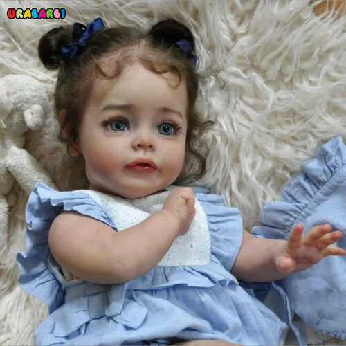 unpaint kit reborn reborn dolls reborn babydoll reborn kits doll head doll accessories doll customizing supplies girl toys Кукла Реборн девочка SUESUE /60CM reborn doll/ Кукла младенец Reborn