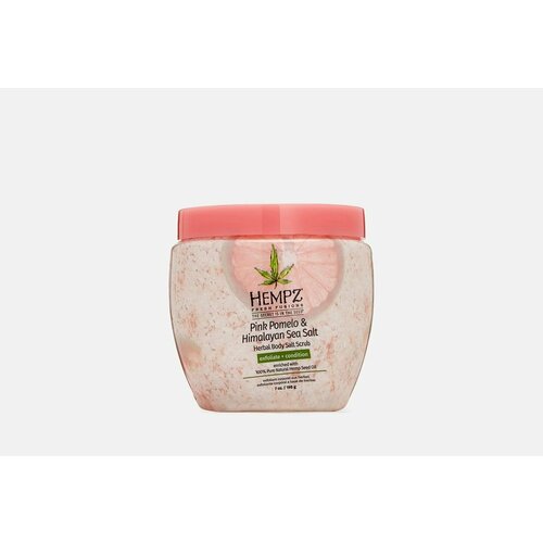 Скраб для тела HEMPZ Pink Pomelo & Himalayan Sea Salt hempz pink pomelo himalayan sea salt herbal foamin гель мусс для душа помело и гималайская соль 250 мл