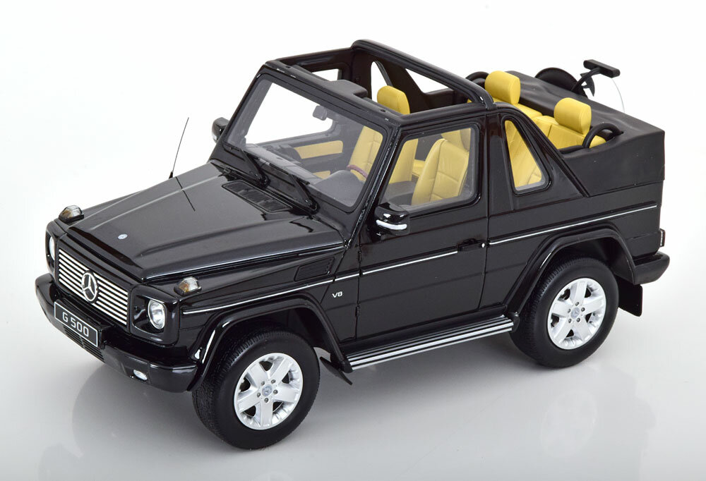 Модель коллекционная OTTO Mercedes G500 convertible 2007 black metallic