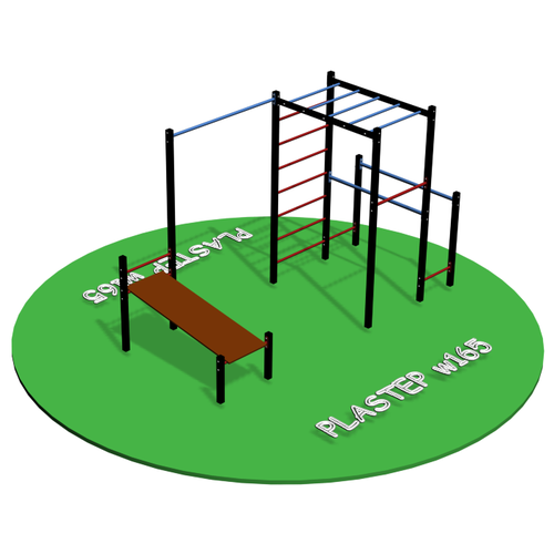 Спортивная площадка Workout W165