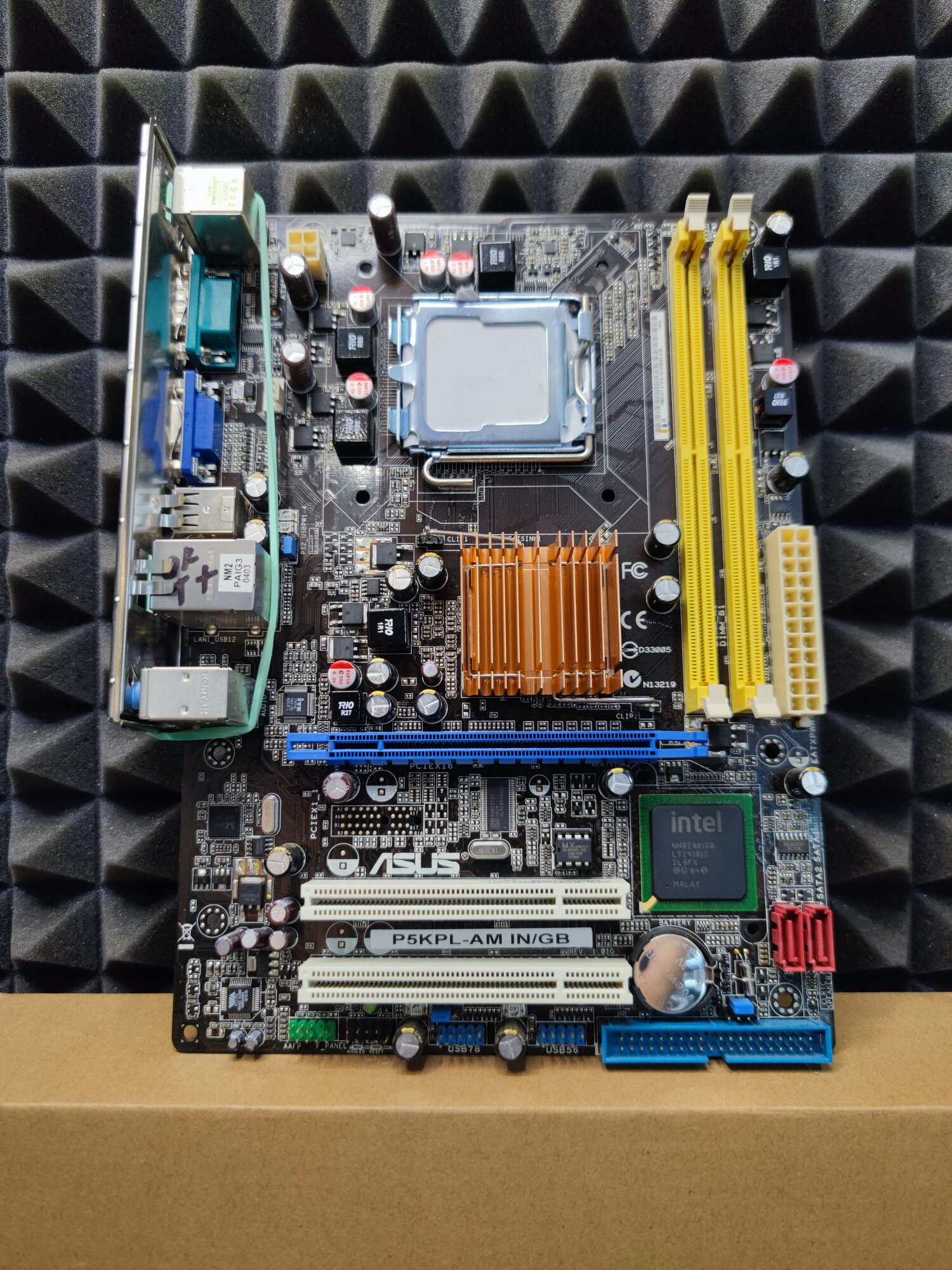 Материнская плата microATX Socket 775 Asus P5KPL-AM IN GB Rev 1.01G