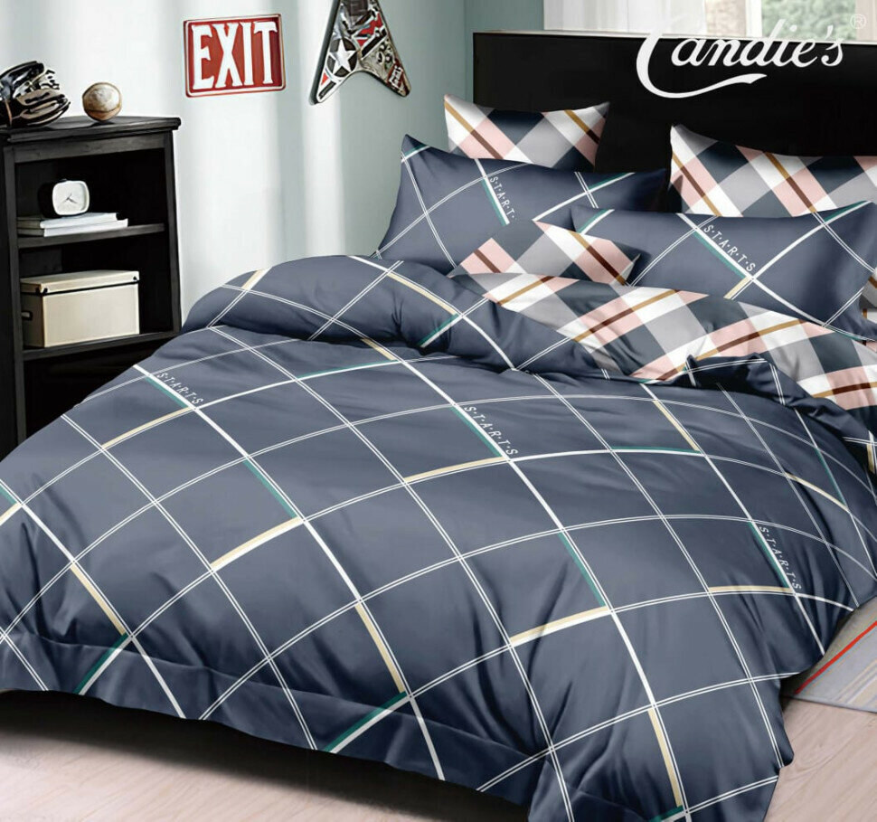 Постельное бельё Candies сатин 2-спальная подарочная упаковка