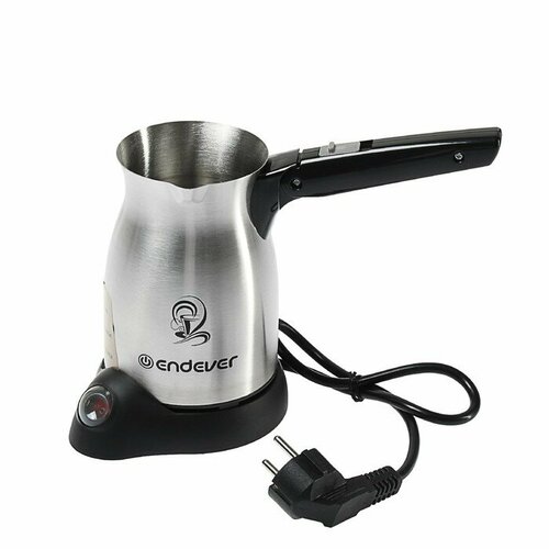 Турка электрическая Endever Costa-1005 800 Вт 03 л серебристая 359900₽