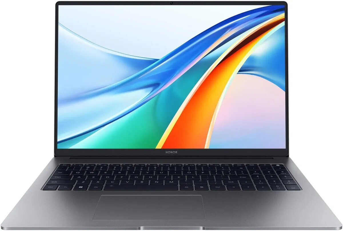 HONOR Ноутбук HONOR MagicBook MB X16 Pro 2024, i5 8+512GB 16" Серый (5301AHQV)