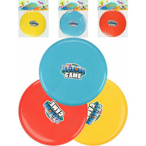 Летающая тарелка Фрисби 247 см цвет микс в пакете Арт ИК-0403 ИК-0403 322₽