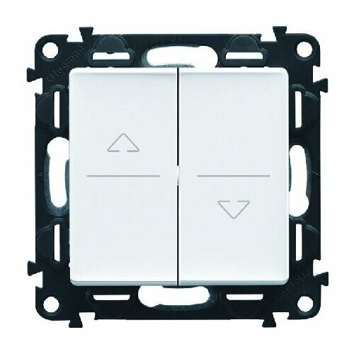 Рольставни выключатель жалюзи VLIFE ультра белый A75102 Legrand Bticino 4010957751029 12582₽