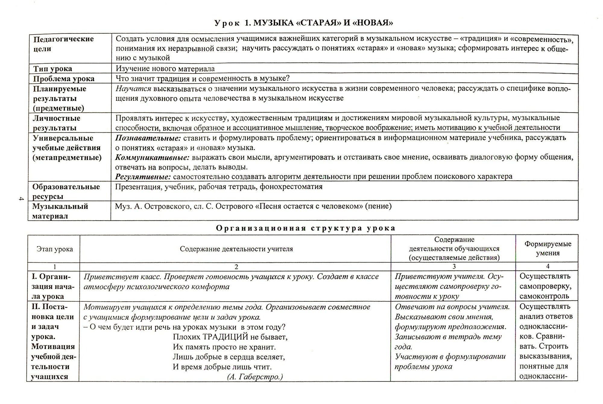 Музыка. 8 класс. Технологические карты уроков по учебнику Т.И.Науменко, В.В.Алеева - фото №3