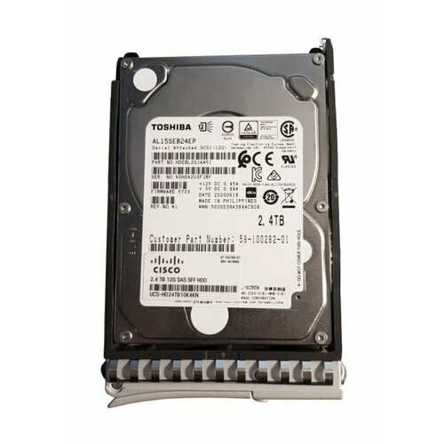 Жесткий Диск Cisco UCS-HD24TB10K4KN 24Tb SAS 25 HDD 85970₽