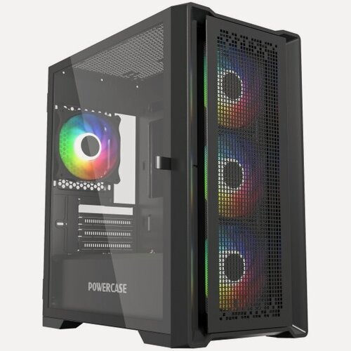 Изображение товара Корпус Powercase ByteFlow Micro, черный (CAMBFB-A4)