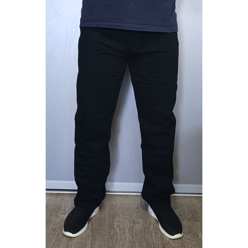 Джинсы классические Wrangler, размер W34 L34, черный джинсы классические wrangler размер w34 l34 черный