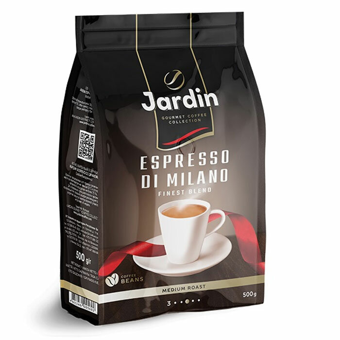 Кофе Jardin Espresso di Milano в зернах,500г