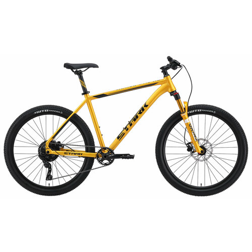 Горный велосипед Stark Armer 275 HD 2024 20 Золотисто-черный 175-185 см 8468000₽