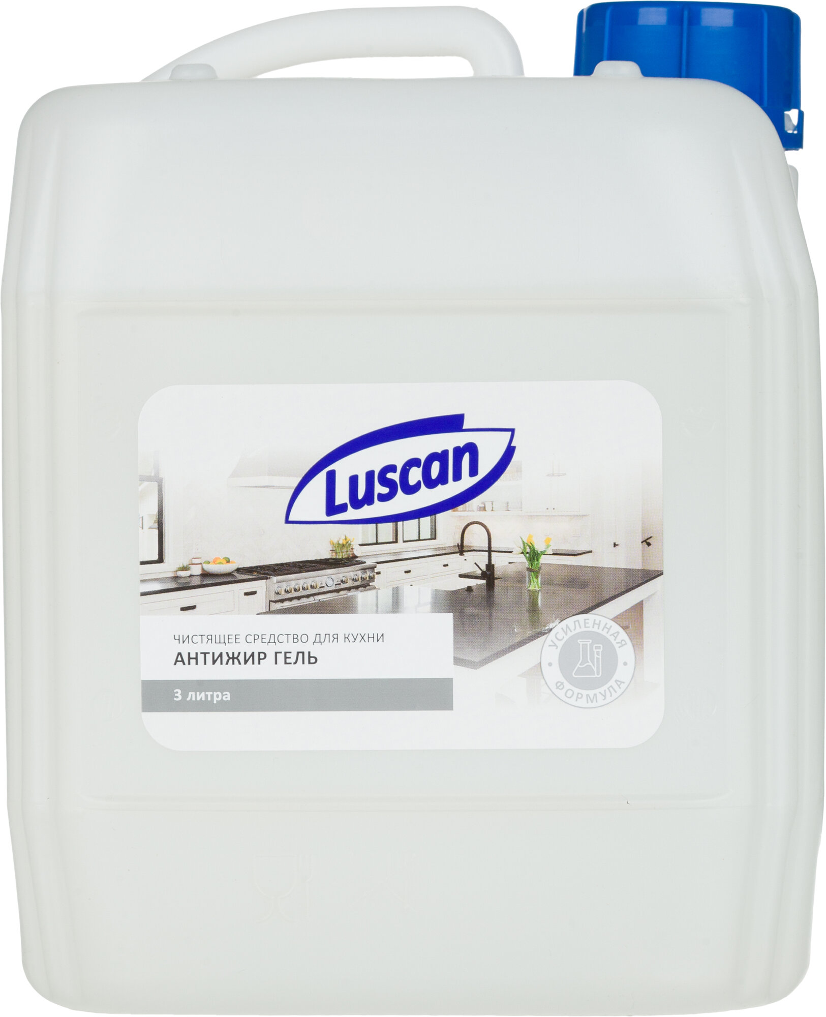 фото Чистящее средство для кухни Luscan антижир гель 3л