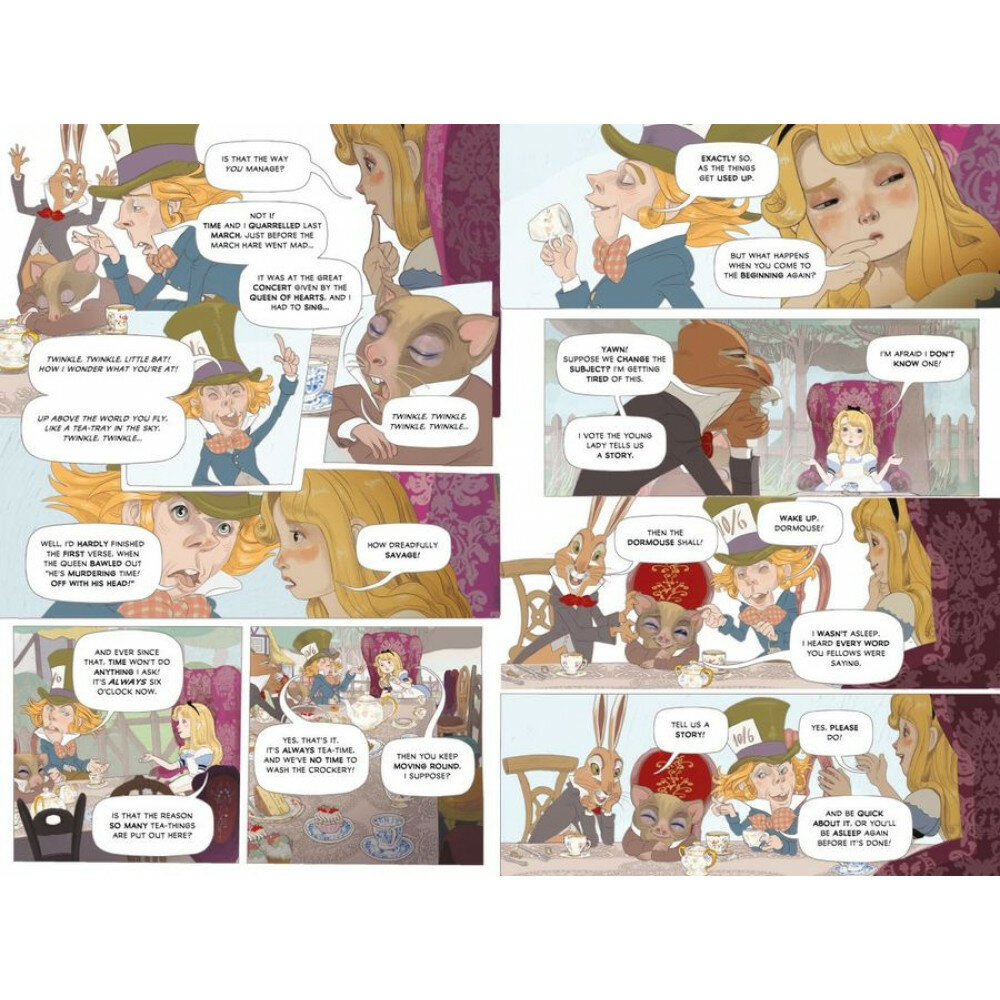 Alice in Wonderland graphic novel - фото №10