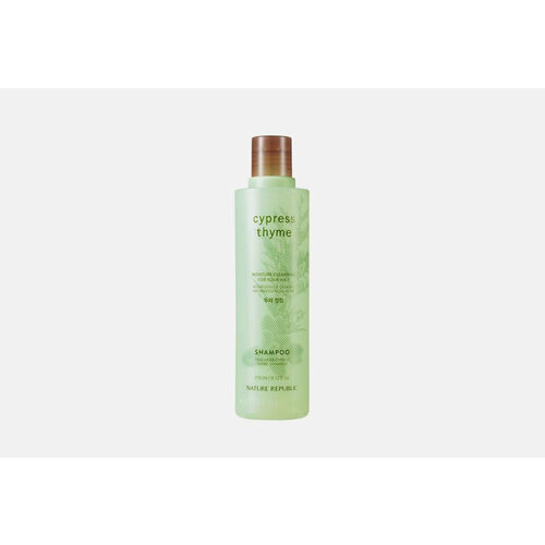 Шампунь на травах для волос Nature Republic True Herb Cypress Thyme Shampoo / объём 270 мл