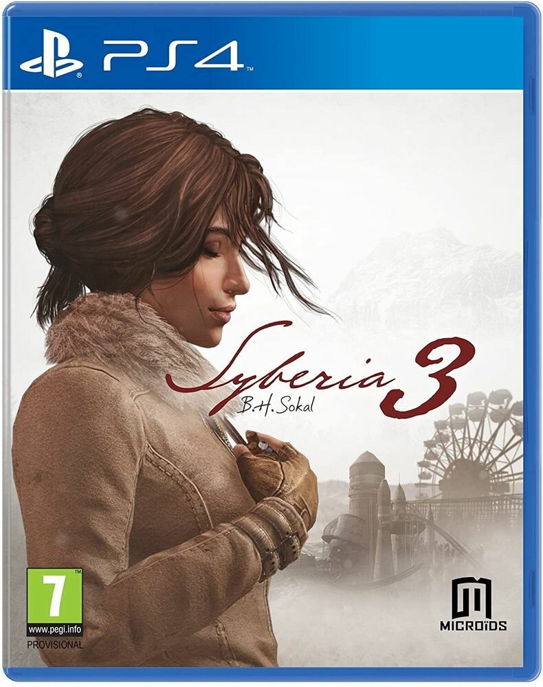 Игра Syberia 3 (PS4) (PlayStation 4 Русская версия)