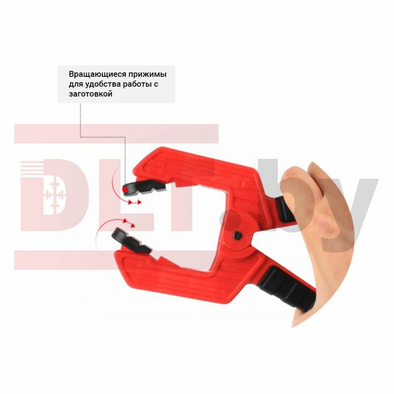 Струбцины Струбцина быстрозажимная DLT 50 мм-12кг (усилие зажима 12 кг)