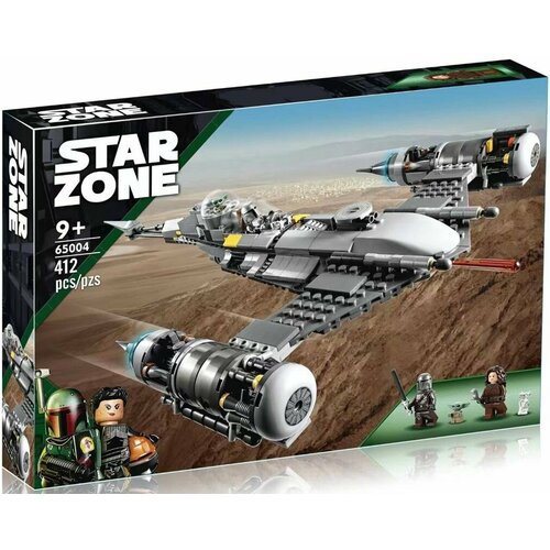 конструктор lego ® star wars™ 75325 звёздный истребитель мандалорца n 1 Конструктор Звёздный истребитель Мандалорца N-1, 412 деталей / Совместимый со StarWars 75325