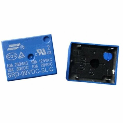 Реле электромеханическое SRD-09VDC-SL-C, 10А 9В (10A/9V)