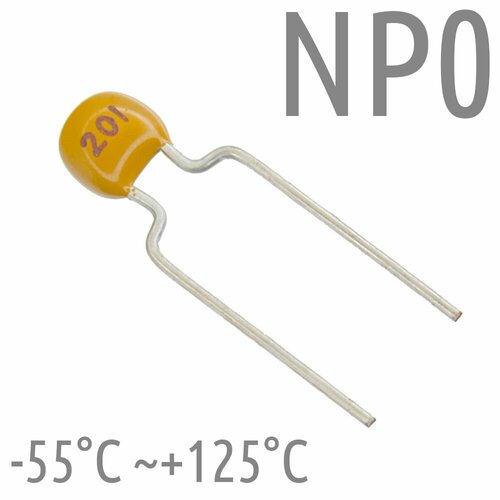 200пФ 50В NP0 Конденсатор керамический (100шт)