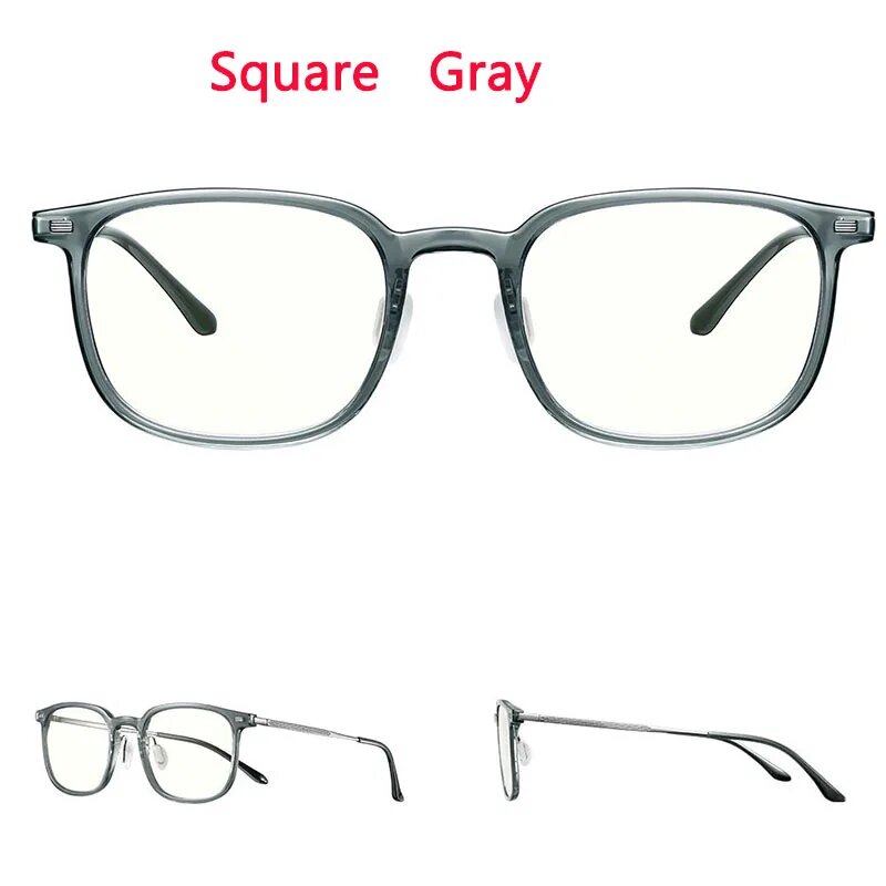 Очки Xiaomi Mijia с защитой от синего излучения, square grey