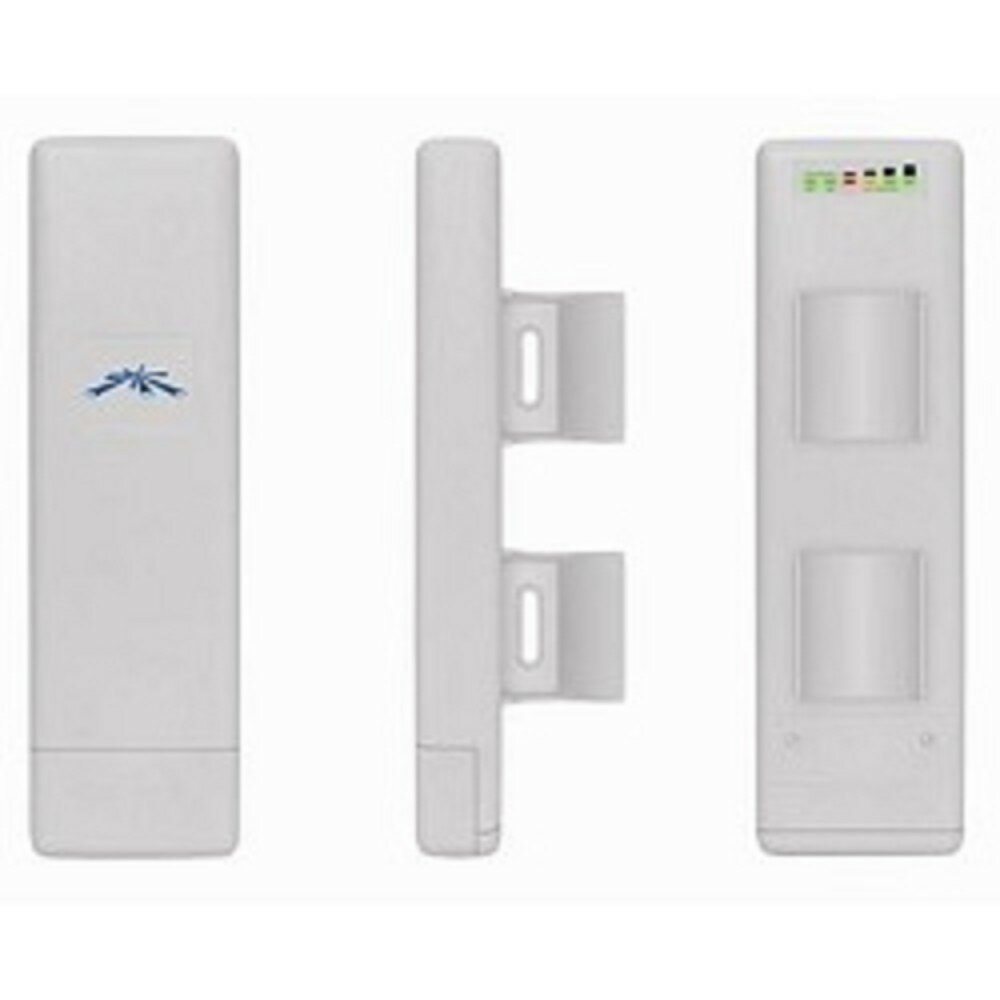 Ubiquiti Сетевое оборудование NSM2 NanoStation M2 Точка доступа Wi-Fi, Рабочая частота 2412-2462 МГц, Усиление 10,4 - 11,2 dBi NSM2 EU