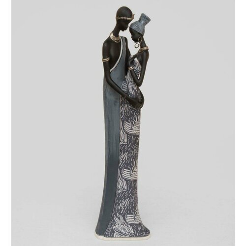 Статуэтка Африканская пара A2018405 разностор, Полистоун