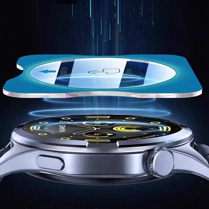 Закаленное стекло ALANGDUO для Huawei Watch GT4, GT5, For GT5 46MM, 1 Set — фото 1