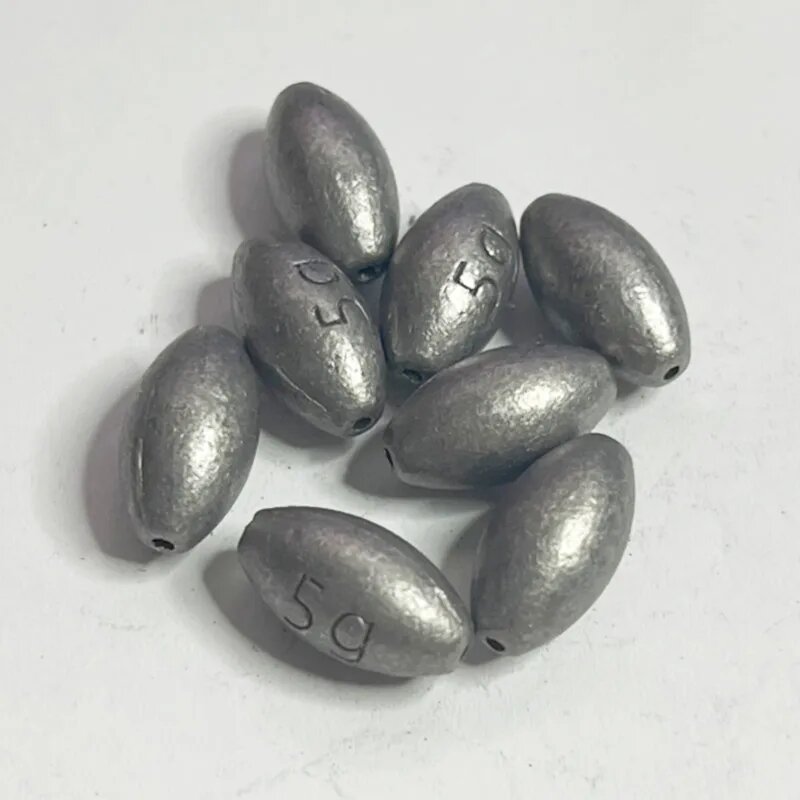 1 упаковка, свинцовые грузила 1-100 г, 5g-10pcs