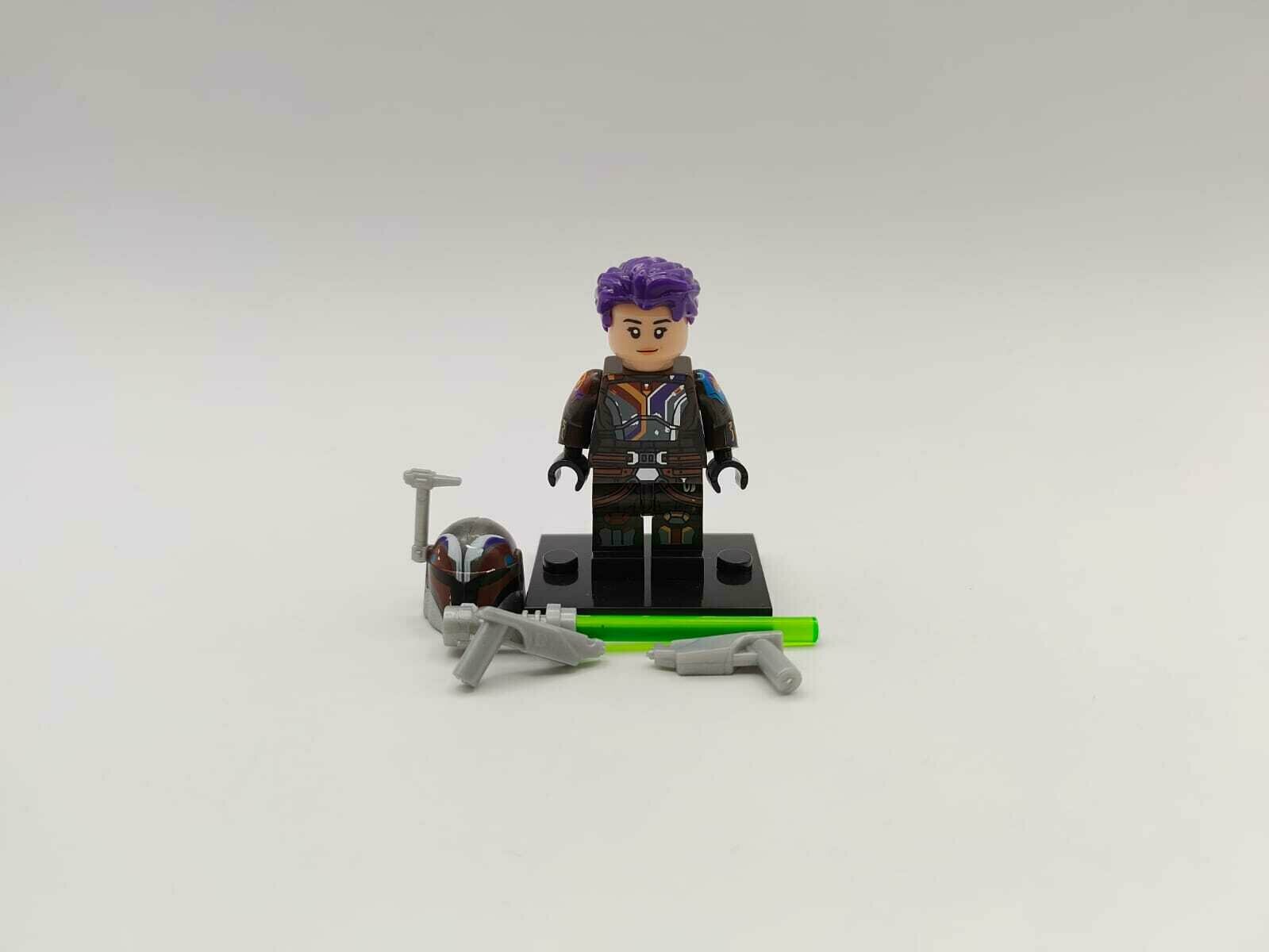 Минифигурка "Сабин Врен версия 2", фигурка серии "Мандалорцы" Star Wars, совместима с конструкторами Lego