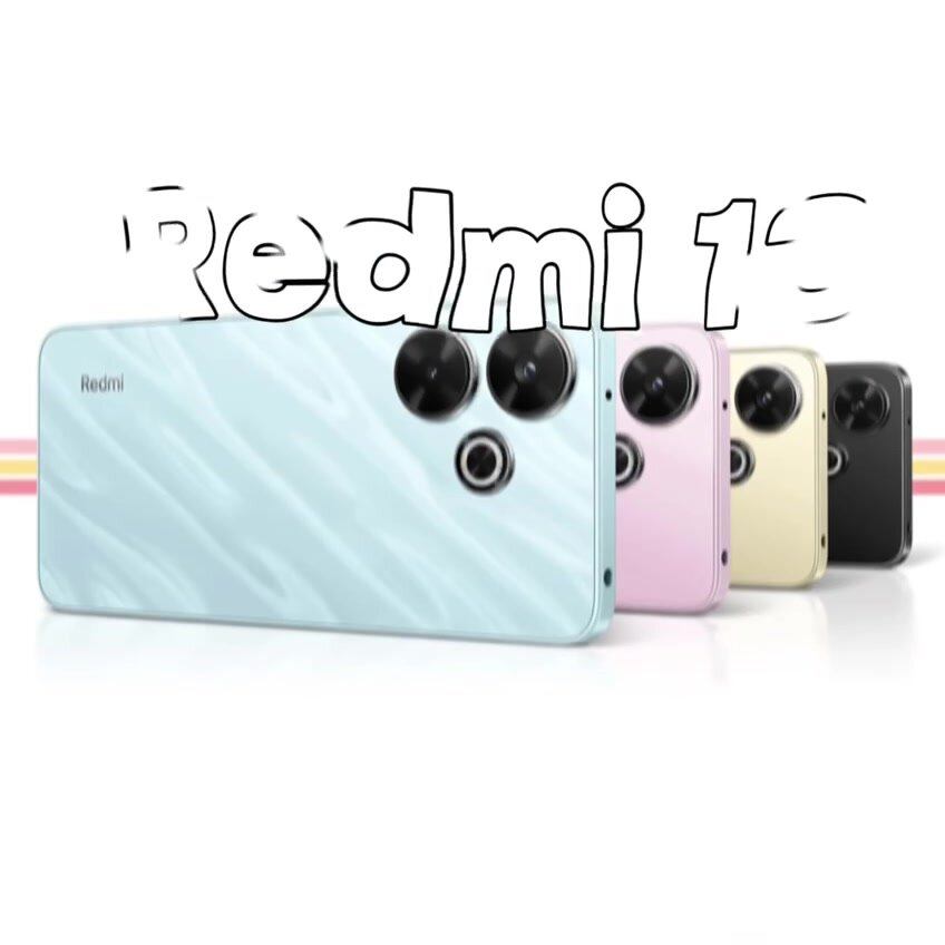Смартфон Redmi 13 6+128 ГБ/Ocean Blue/IPS 6.79"/NFC/Android/Ростест — фото 1