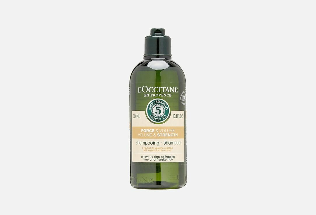 Шампунь для волос L'OCCITANE Объем & Густота Аромакология 300 мл