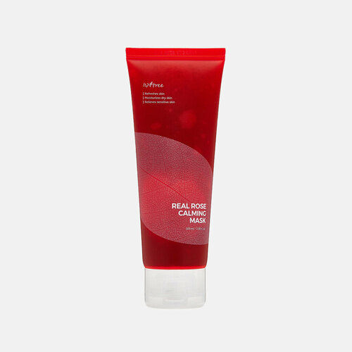 ISNTREE Успокаивающая маска для лица с гидролатом розы ISNTREE REAL ROSE CALMING MASK 100 мл 1398₽