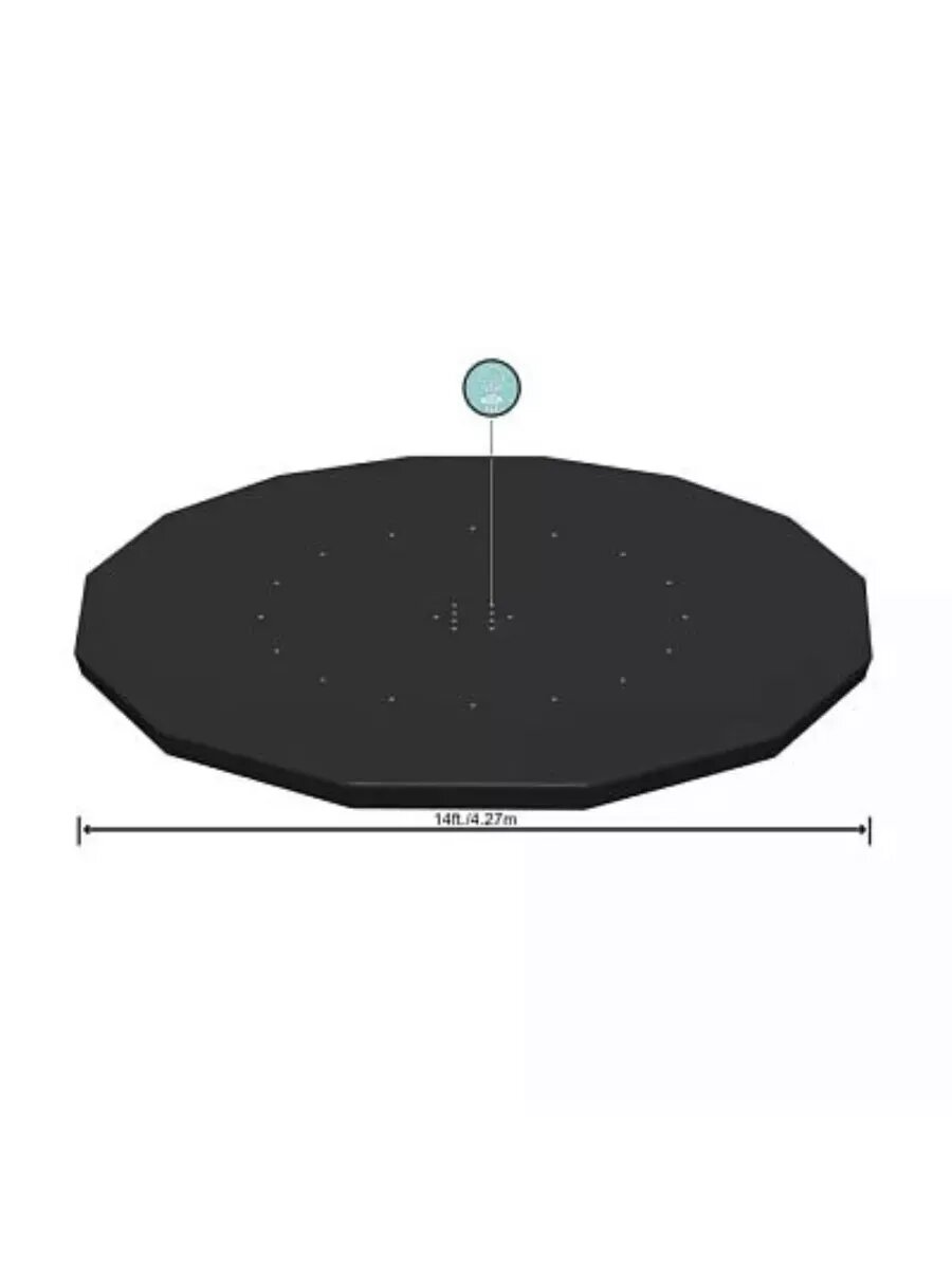Изображение Тент для каркасного бассейна 427см