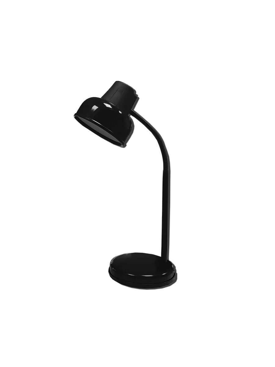 Настольная лампа светильник Бета Ш ННБ37-60-162 черный E27 220В Трансвит