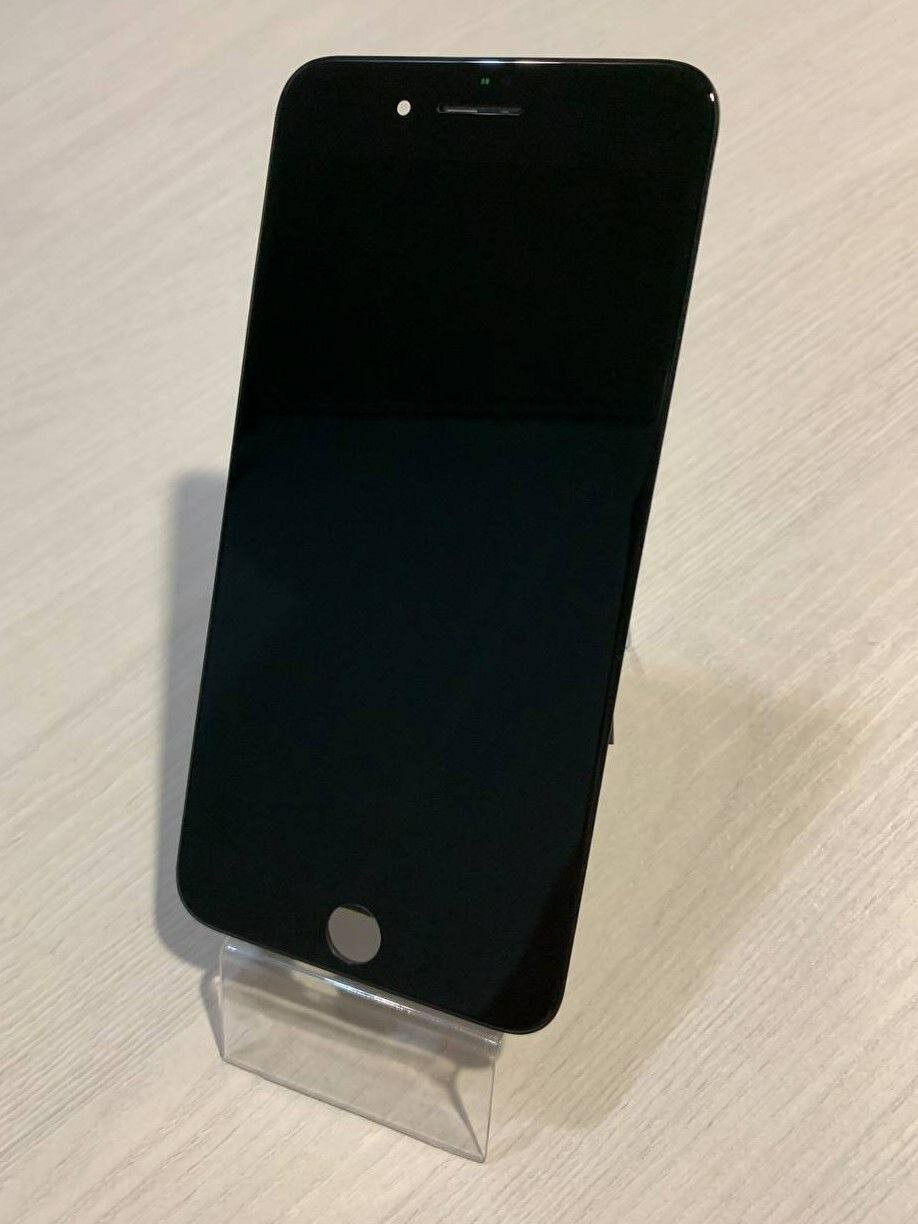 Дисплей для IPhone 8 Plus чёрный (AASP) 100% LCD, с тачскрином