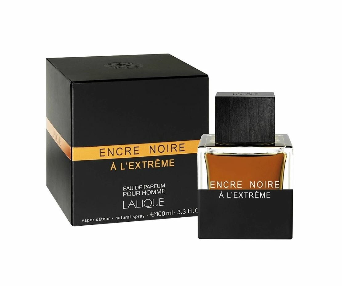 Парфюмерная вода Lalique Encre Noire A LExtreme 100 мл, древесный, фужерный аромат