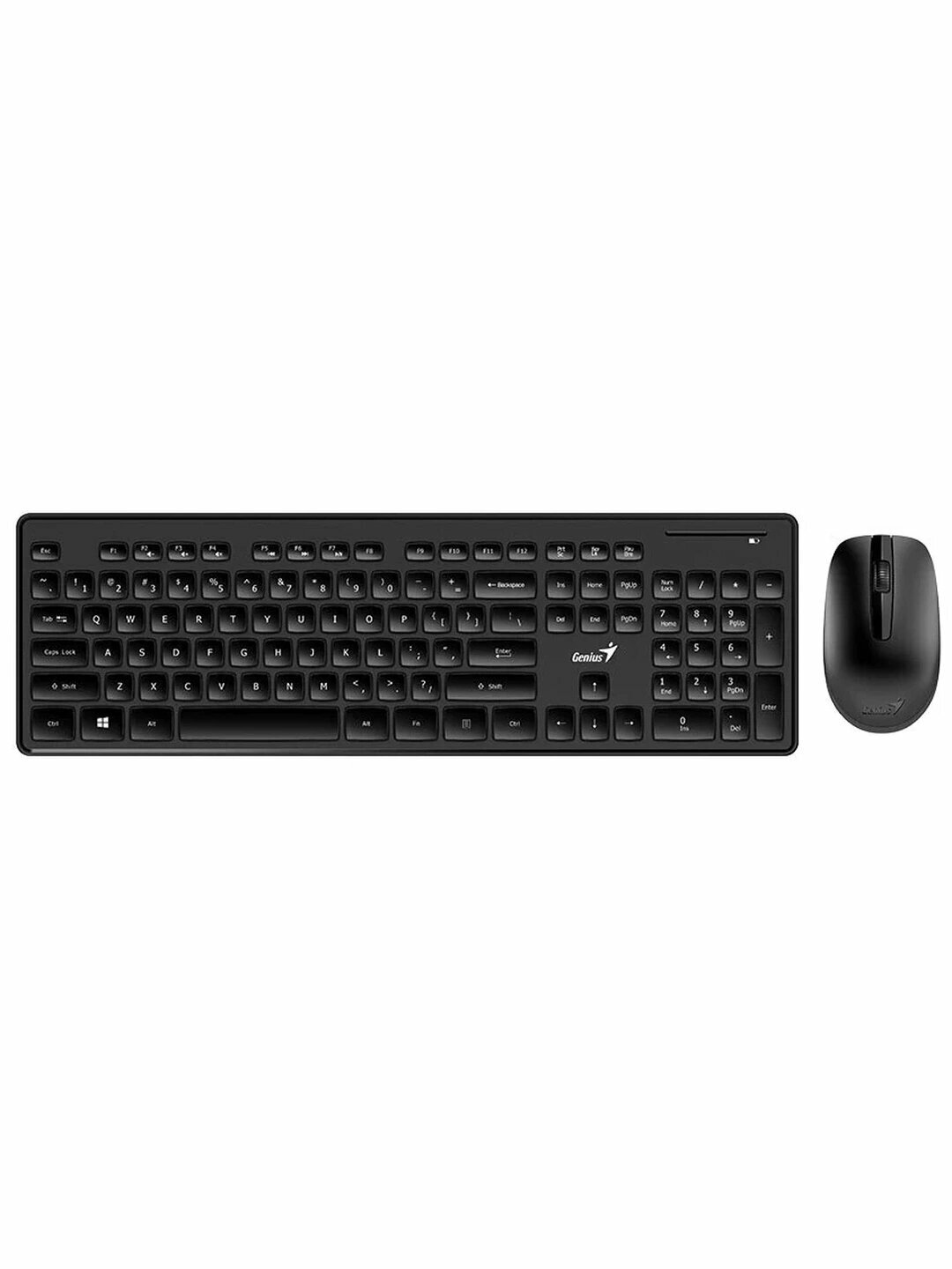 Клавиатура + Мышь Genius Wireless Desktop SlimStar 8006 Combo Black USB