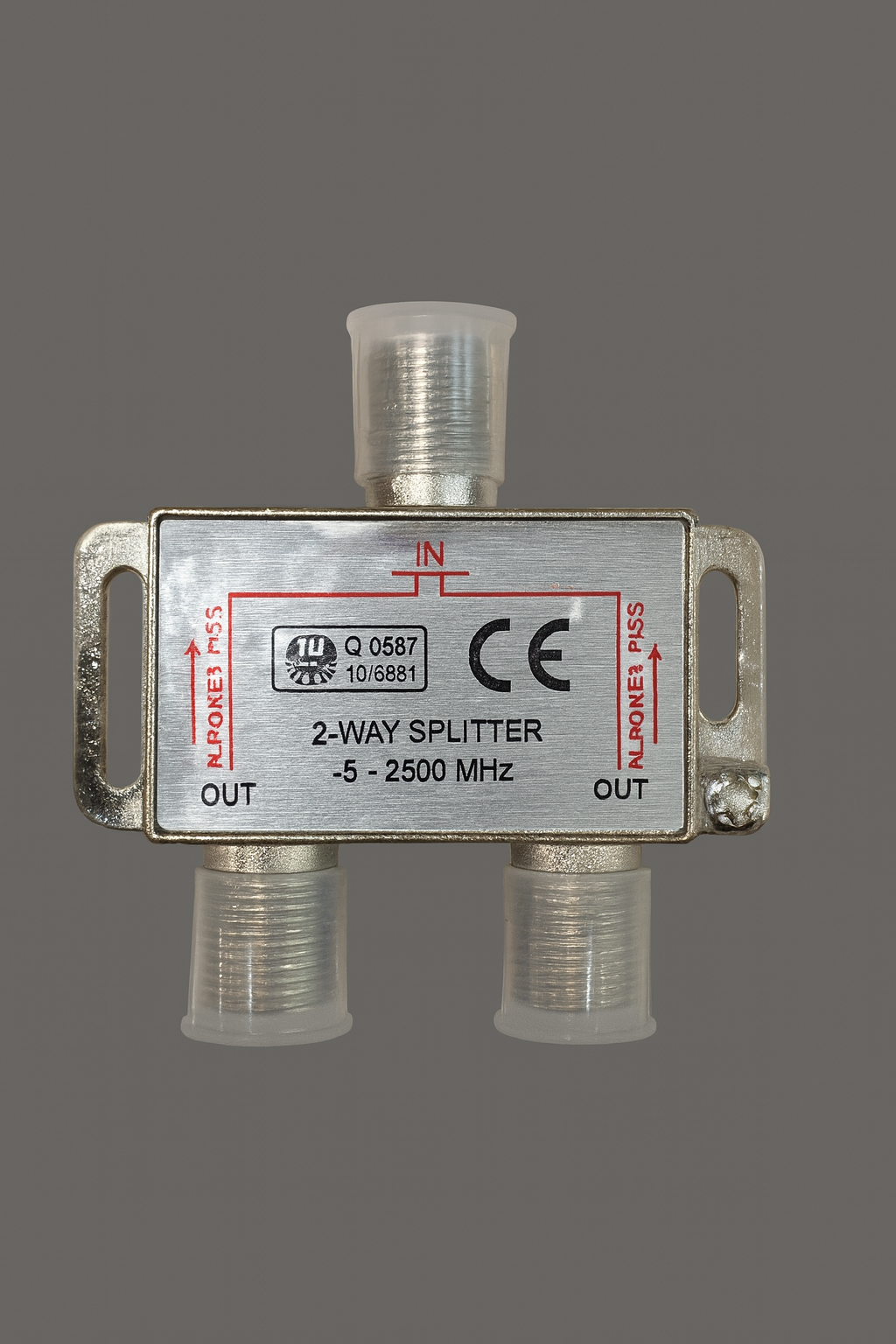 Сумматор-делитель RIPO RP-102 (1x2 5-2500МГц проход питания)