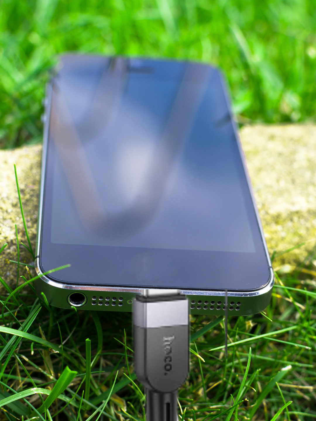 Кабель Hoco X109, для быстрой зарядки Type-C 3м, чёрный, силикон — фото 1