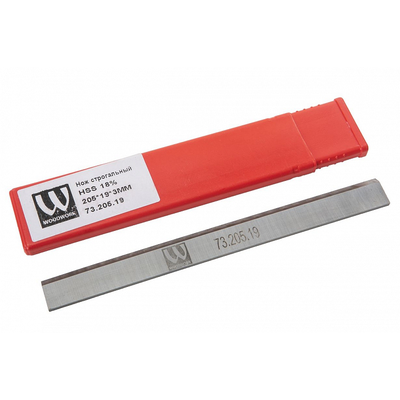 Нож строгальный 205X19X3 мм HSS 6% Комплект из 3-х штук