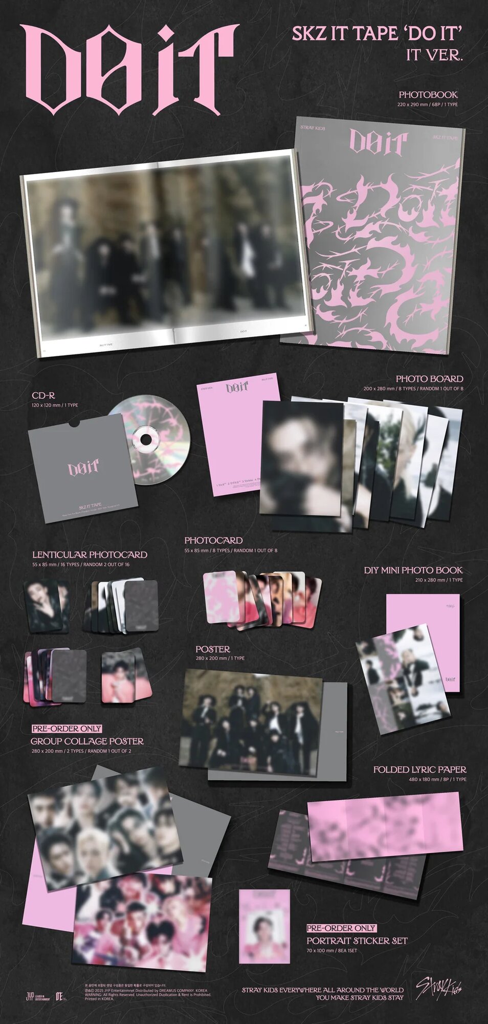 Альбом Stray Kids - Do it standard it Version K-pop — фото 1