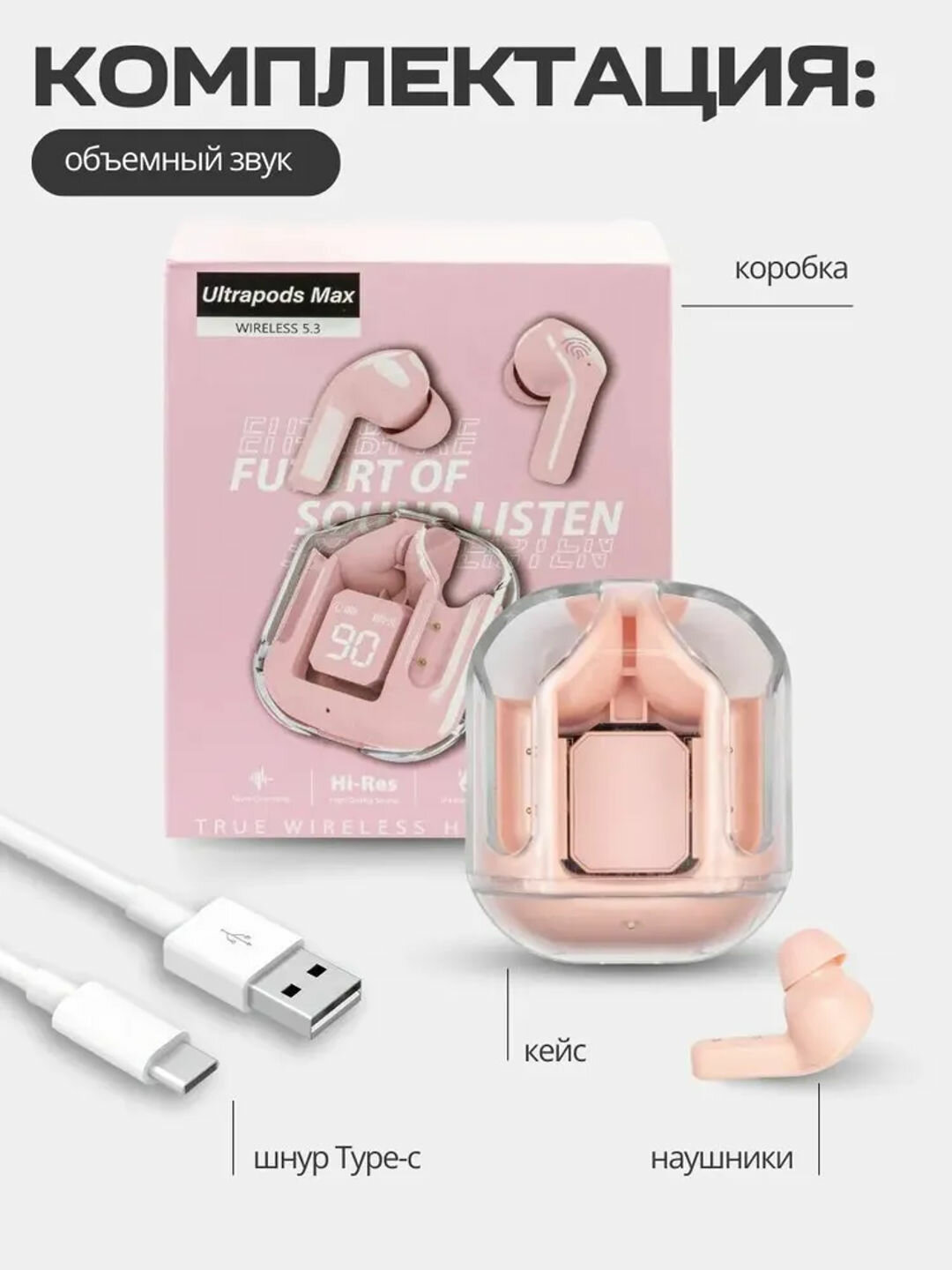 Беспроводные наушники AirPods 3, для iOS и Android, и для Windows — фото 1