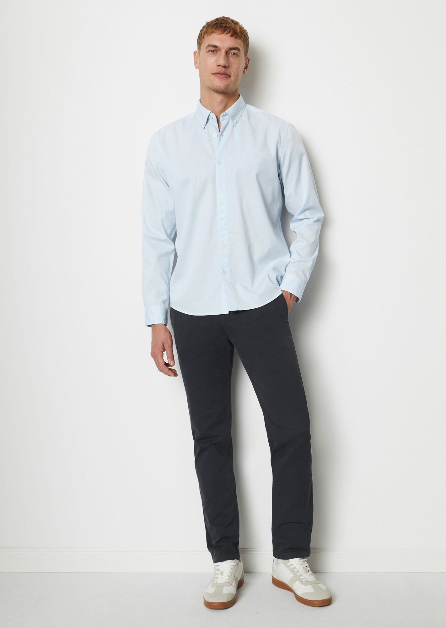 Рубашка Marc O'Polo, размер S, синий — фото 1